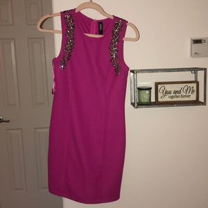 Super cute hot pink dress size M